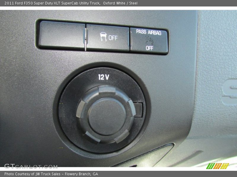 Oxford White / Steel 2011 Ford F350 Super Duty XLT SuperCab Utility Truck