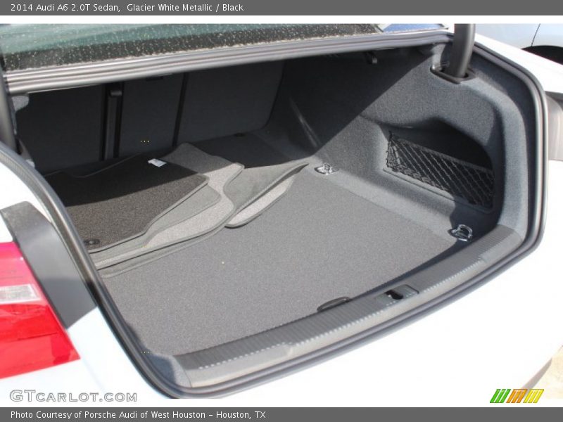 Glacier White Metallic / Black 2014 Audi A6 2.0T Sedan