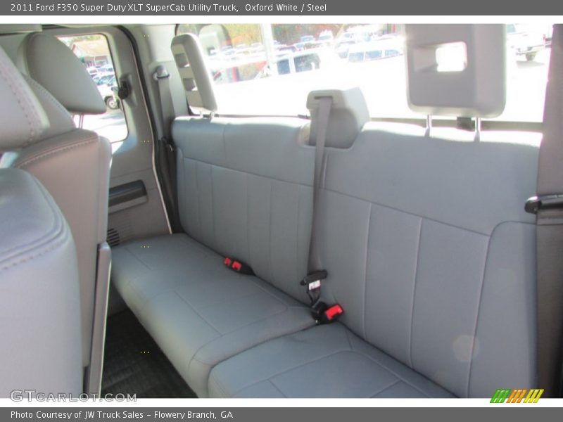 Oxford White / Steel 2011 Ford F350 Super Duty XLT SuperCab Utility Truck