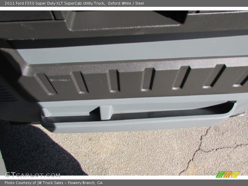 Oxford White / Steel 2011 Ford F350 Super Duty XLT SuperCab Utility Truck