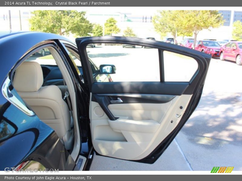 Crystal Black Pearl / Parchment 2014 Acura TL Technology