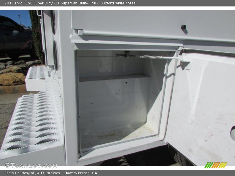 Oxford White / Steel 2011 Ford F350 Super Duty XLT SuperCab Utility Truck