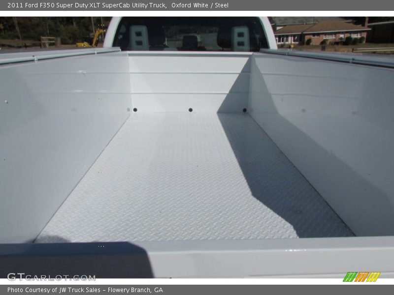 Oxford White / Steel 2011 Ford F350 Super Duty XLT SuperCab Utility Truck