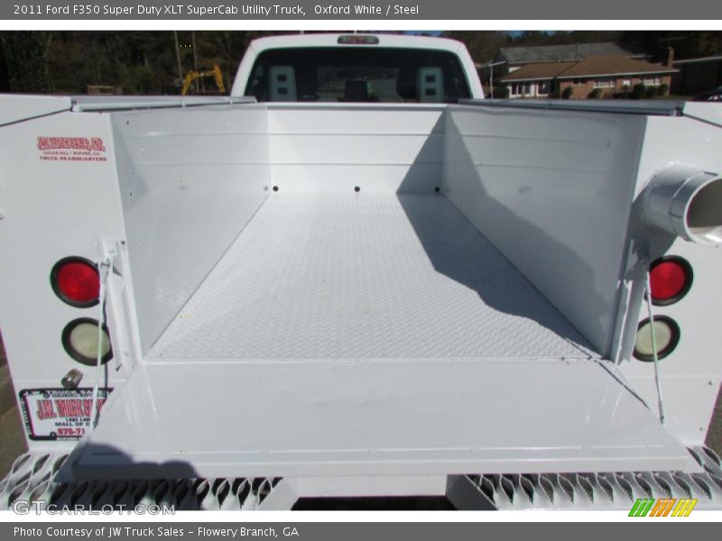 Oxford White / Steel 2011 Ford F350 Super Duty XLT SuperCab Utility Truck