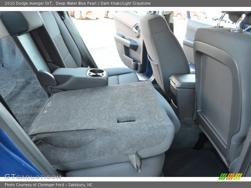 Deep Water Blue Pearl / Dark Khaki/Light Graystone 2010 Dodge Avenger SXT