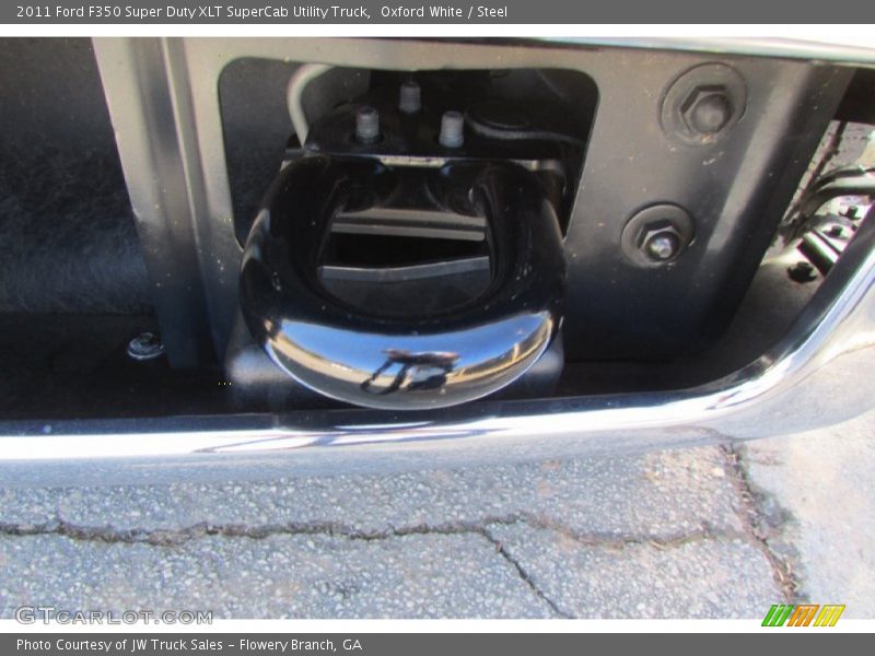 Oxford White / Steel 2011 Ford F350 Super Duty XLT SuperCab Utility Truck