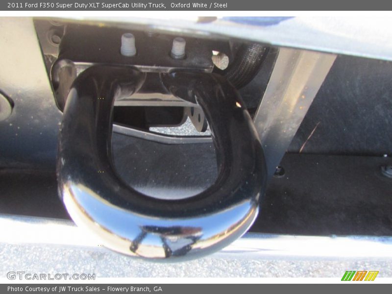 Oxford White / Steel 2011 Ford F350 Super Duty XLT SuperCab Utility Truck