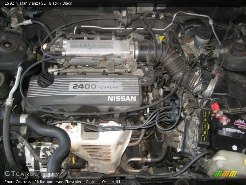 Black / Black 1992 Nissan Stanza SE