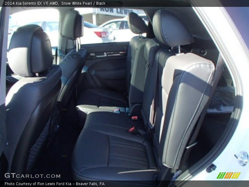 Snow White Pearl / Black 2014 Kia Sorento EX V6 AWD