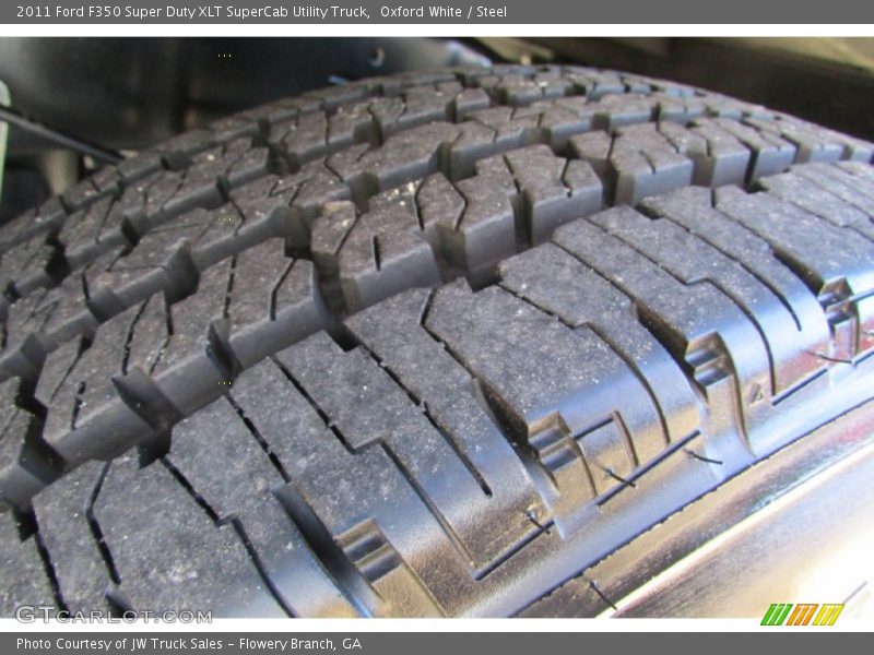 Oxford White / Steel 2011 Ford F350 Super Duty XLT SuperCab Utility Truck