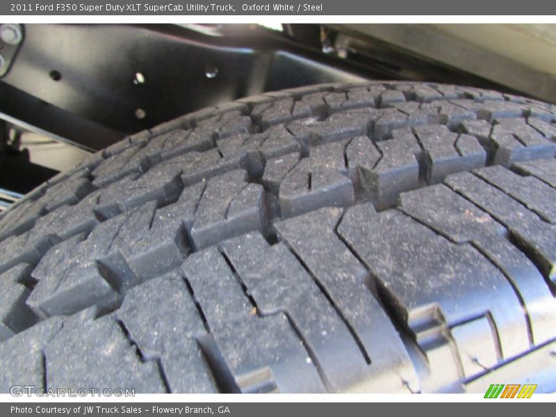 Oxford White / Steel 2011 Ford F350 Super Duty XLT SuperCab Utility Truck