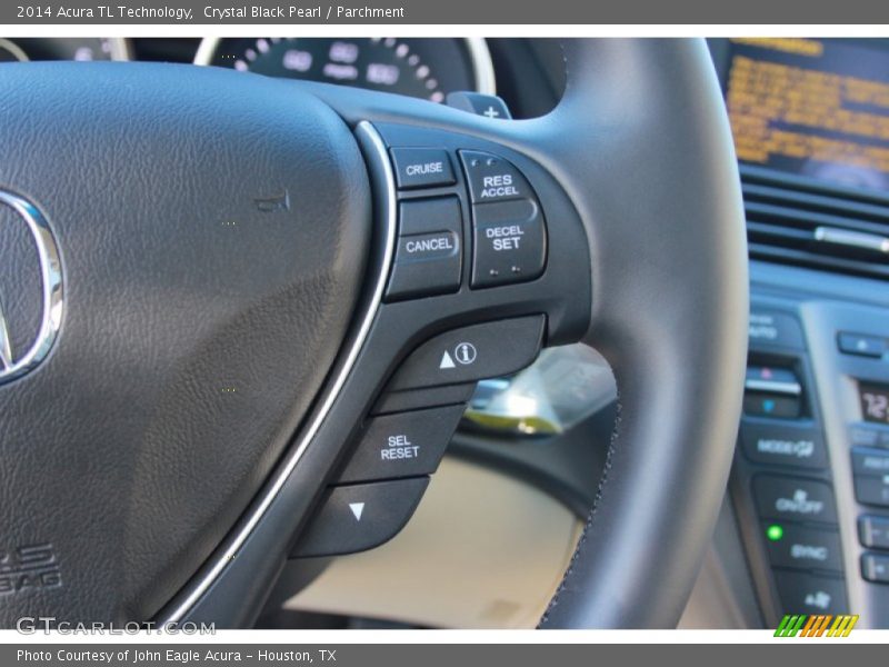 Crystal Black Pearl / Parchment 2014 Acura TL Technology