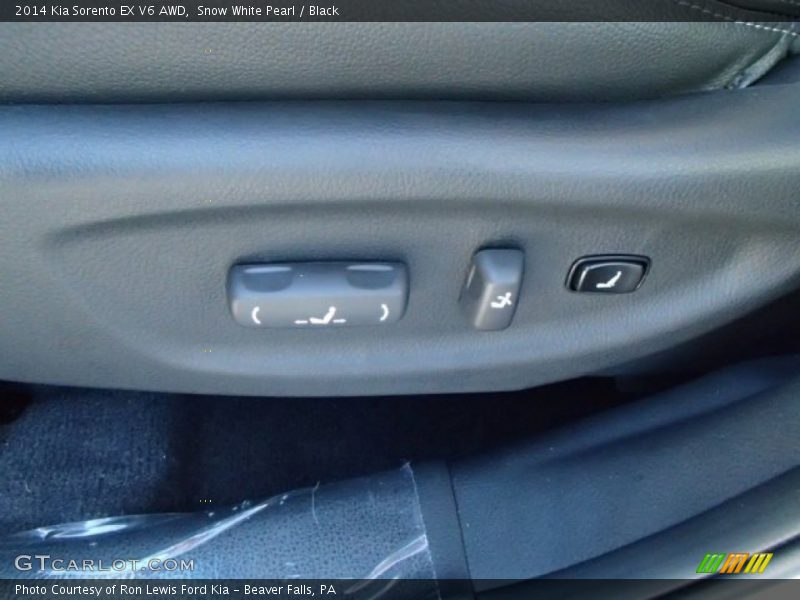 Snow White Pearl / Black 2014 Kia Sorento EX V6 AWD