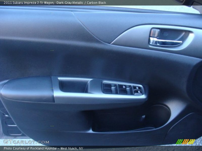 Dark Gray Metallic / Carbon Black 2011 Subaru Impreza 2.5i Wagon