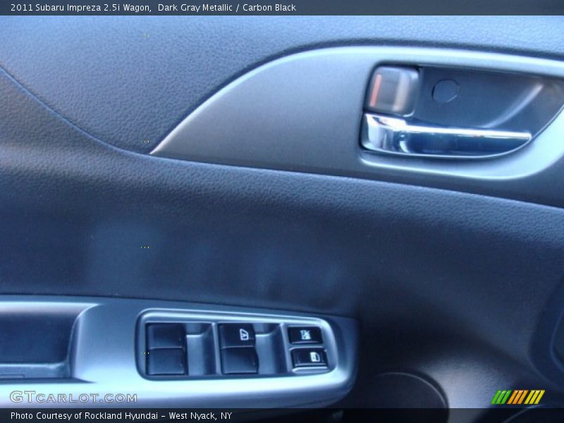 Dark Gray Metallic / Carbon Black 2011 Subaru Impreza 2.5i Wagon