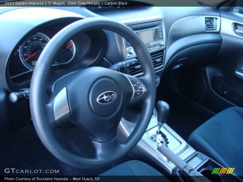 Dark Gray Metallic / Carbon Black 2011 Subaru Impreza 2.5i Wagon