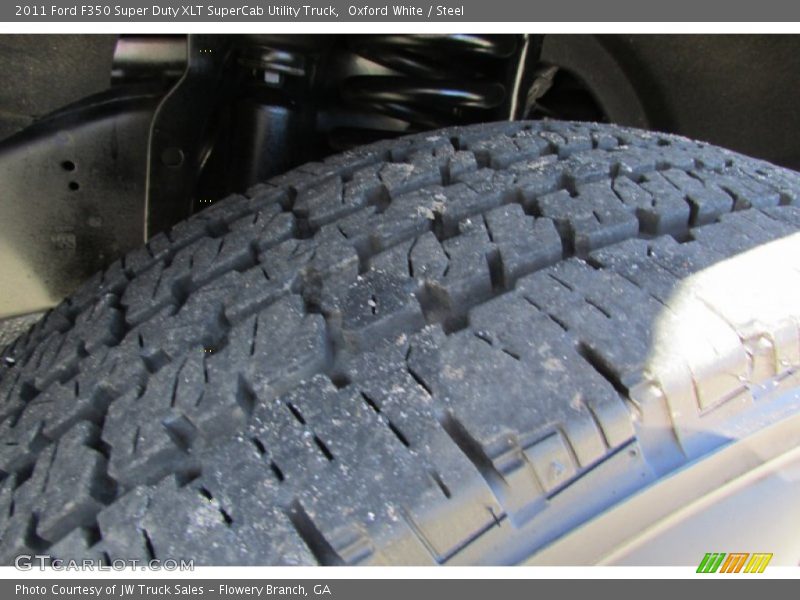 Oxford White / Steel 2011 Ford F350 Super Duty XLT SuperCab Utility Truck