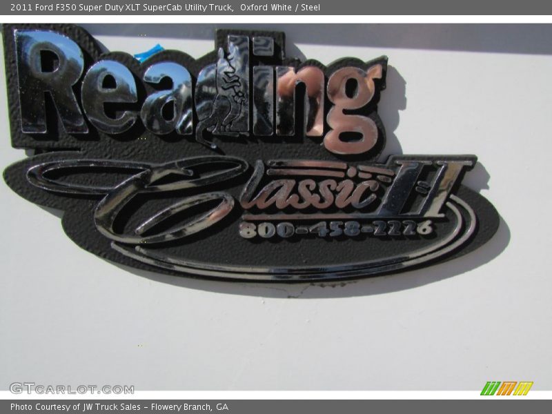 Oxford White / Steel 2011 Ford F350 Super Duty XLT SuperCab Utility Truck