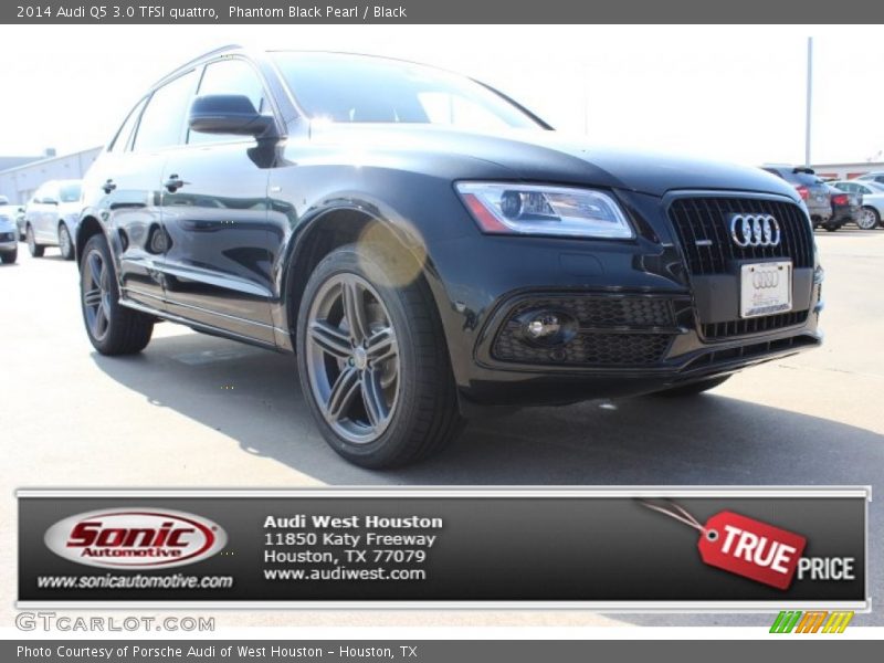 Phantom Black Pearl / Black 2014 Audi Q5 3.0 TFSI quattro