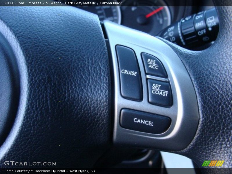 Dark Gray Metallic / Carbon Black 2011 Subaru Impreza 2.5i Wagon