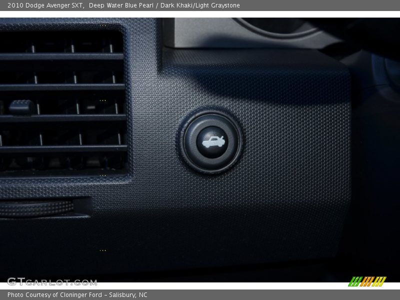 Deep Water Blue Pearl / Dark Khaki/Light Graystone 2010 Dodge Avenger SXT