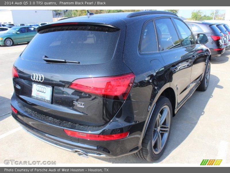 Phantom Black Pearl / Black 2014 Audi Q5 3.0 TFSI quattro