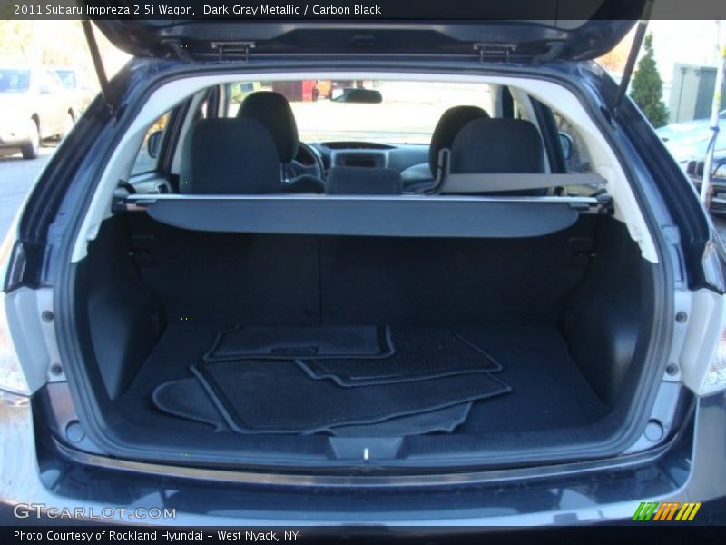 Dark Gray Metallic / Carbon Black 2011 Subaru Impreza 2.5i Wagon