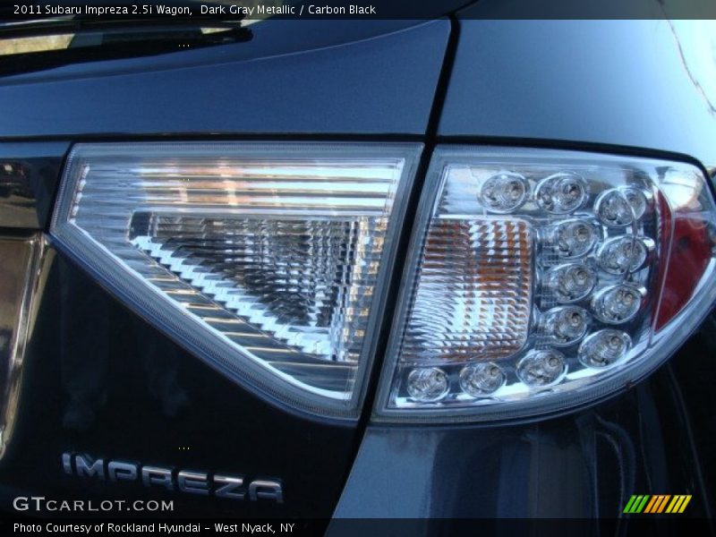 Dark Gray Metallic / Carbon Black 2011 Subaru Impreza 2.5i Wagon