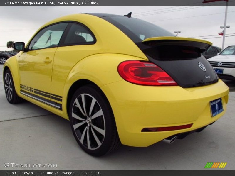  2014 Beetle GSR Yellow Rush