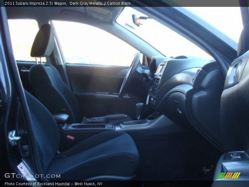 Dark Gray Metallic / Carbon Black 2011 Subaru Impreza 2.5i Wagon