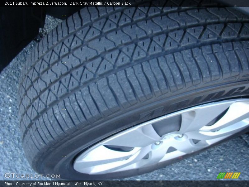 Dark Gray Metallic / Carbon Black 2011 Subaru Impreza 2.5i Wagon