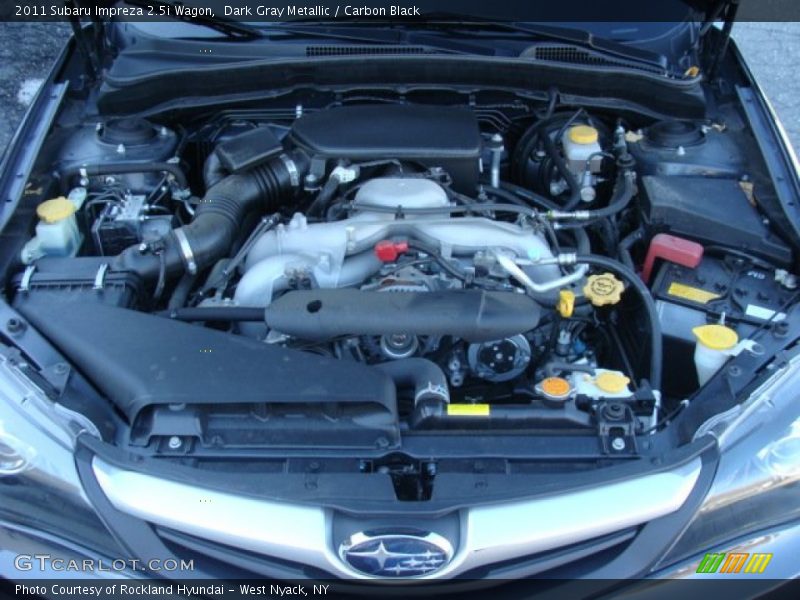 Dark Gray Metallic / Carbon Black 2011 Subaru Impreza 2.5i Wagon
