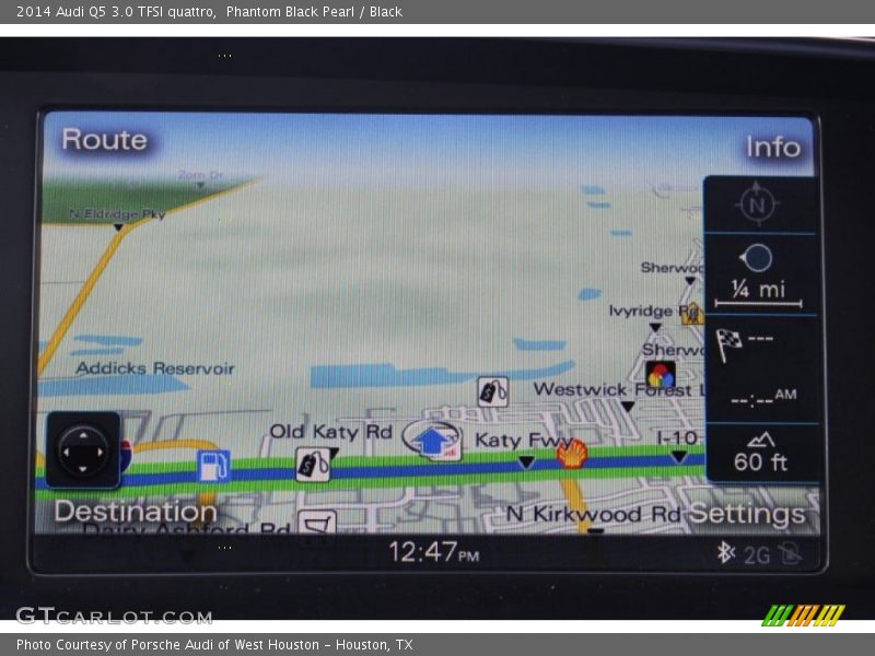 Navigation of 2014 Q5 3.0 TFSI quattro