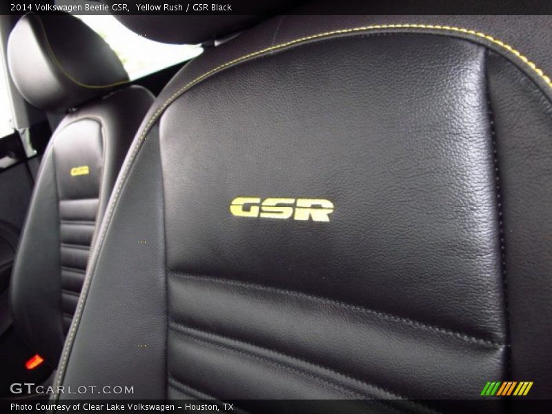 Yellow Rush / GSR Black 2014 Volkswagen Beetle GSR
