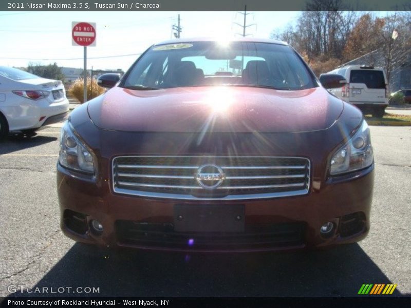 Tuscan Sun / Charcoal 2011 Nissan Maxima 3.5 S