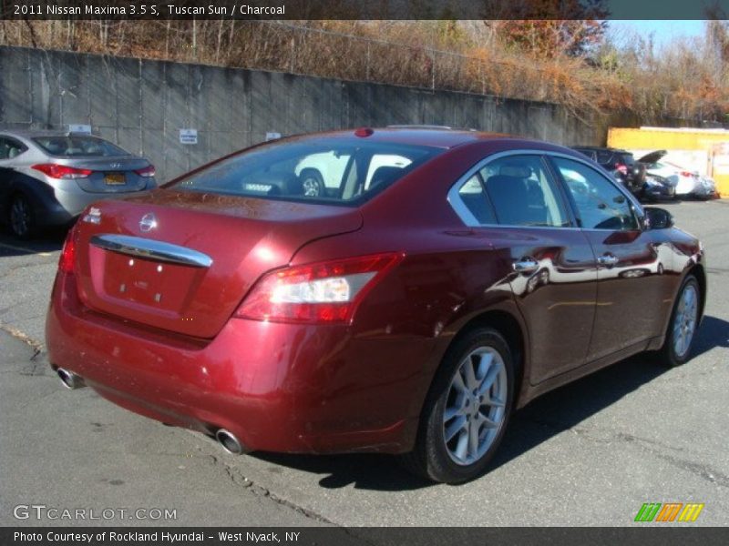 Tuscan Sun / Charcoal 2011 Nissan Maxima 3.5 S