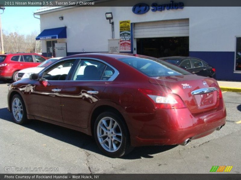 Tuscan Sun / Charcoal 2011 Nissan Maxima 3.5 S