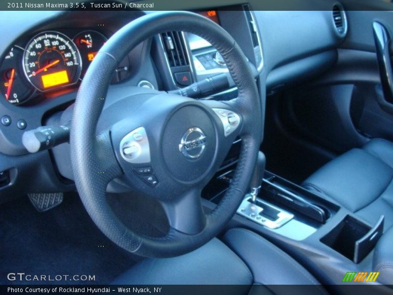 Tuscan Sun / Charcoal 2011 Nissan Maxima 3.5 S