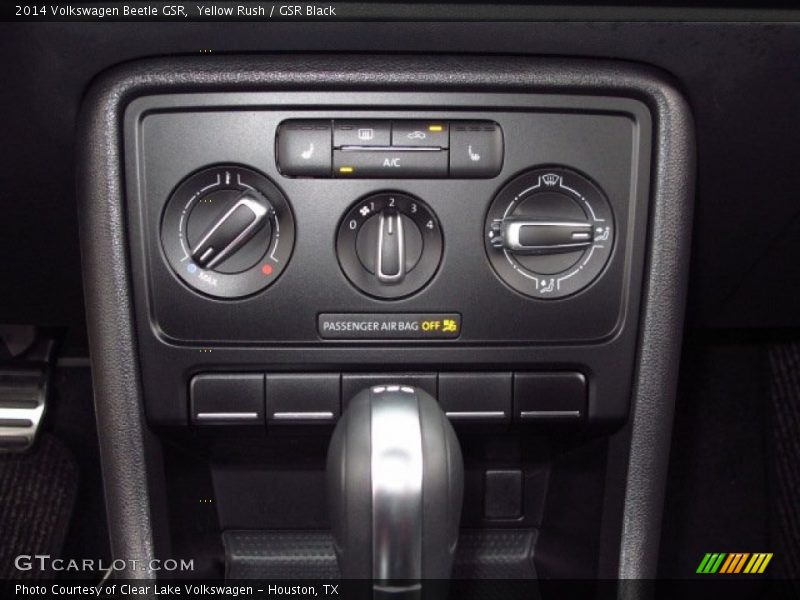 Controls of 2014 Beetle GSR