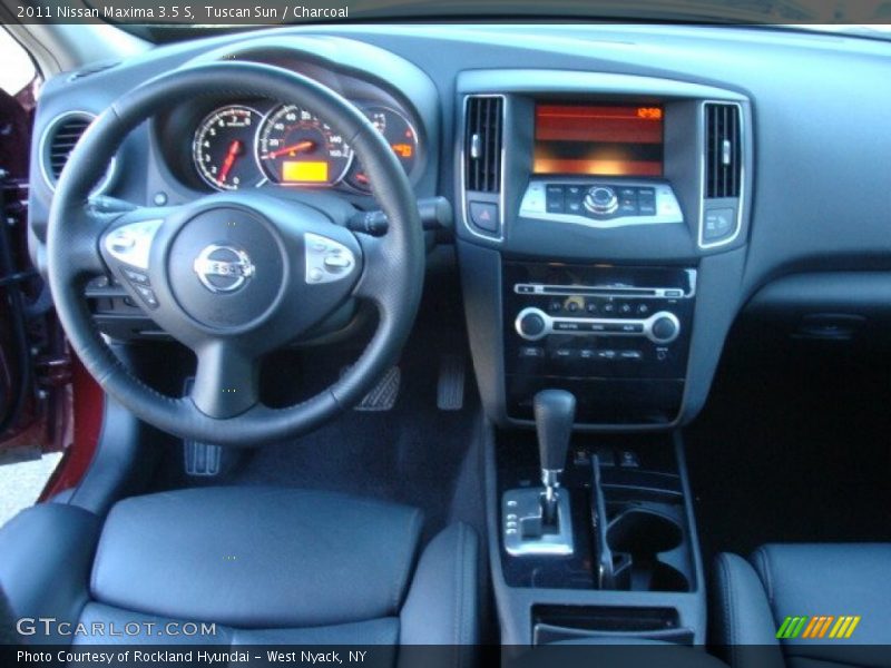 Tuscan Sun / Charcoal 2011 Nissan Maxima 3.5 S