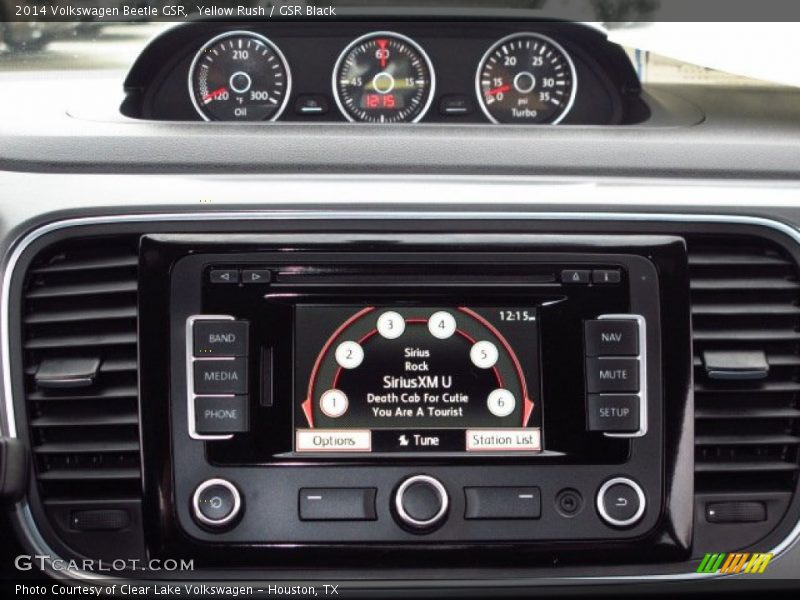 Controls of 2014 Beetle GSR