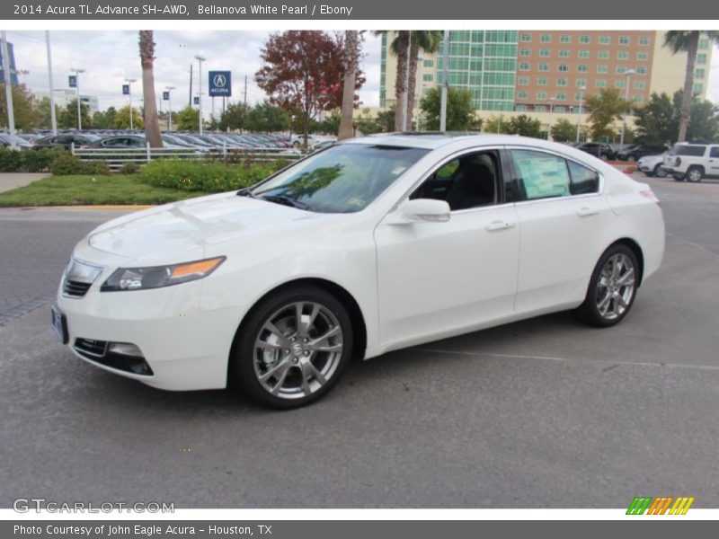 Front 3/4 View of 2014 TL Advance SH-AWD