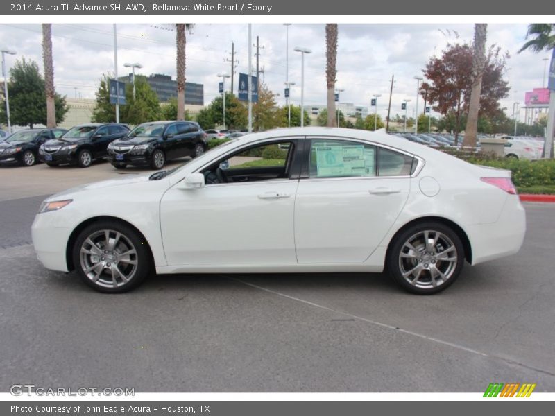  2014 TL Advance SH-AWD Bellanova White Pearl