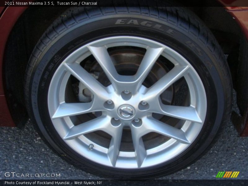 Tuscan Sun / Charcoal 2011 Nissan Maxima 3.5 S