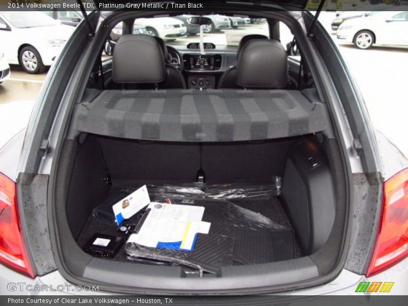  2014 Beetle TDI Trunk