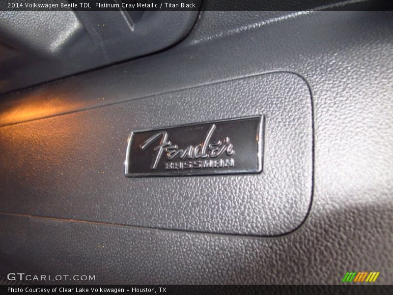Platinum Gray Metallic / Titan Black 2014 Volkswagen Beetle TDI