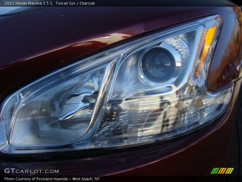 Tuscan Sun / Charcoal 2011 Nissan Maxima 3.5 S