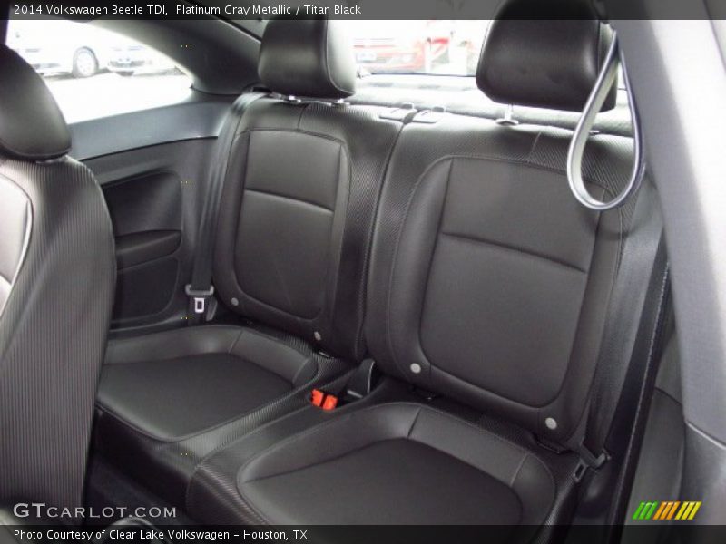 Platinum Gray Metallic / Titan Black 2014 Volkswagen Beetle TDI