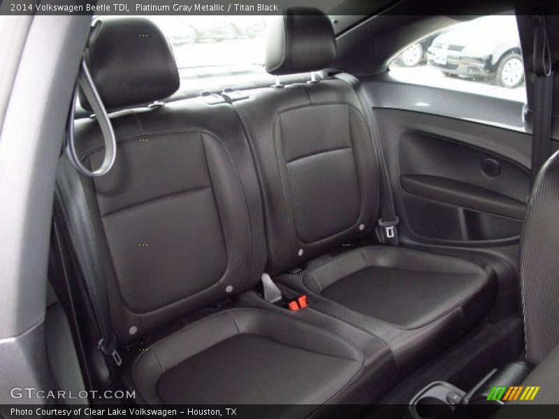 Platinum Gray Metallic / Titan Black 2014 Volkswagen Beetle TDI