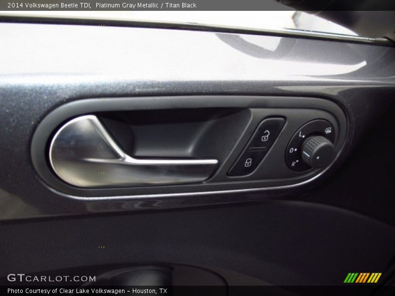 Platinum Gray Metallic / Titan Black 2014 Volkswagen Beetle TDI